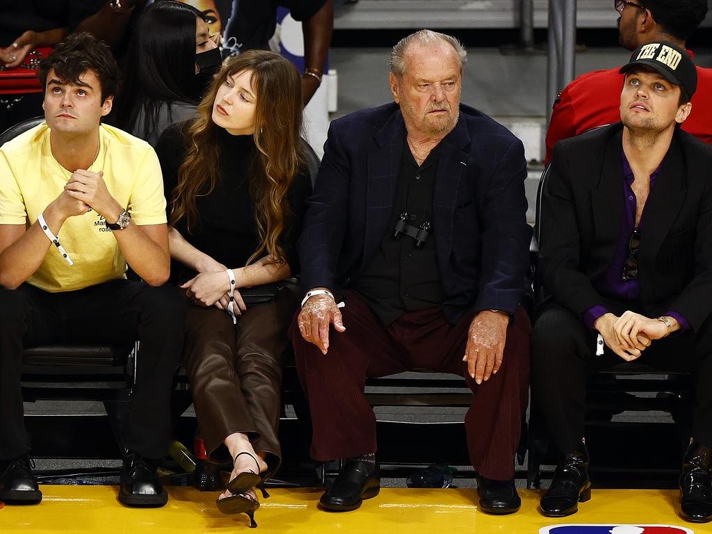 Nicholson was last seen publicly at an NBA game in LA in May 2023. Picture: Ronald Martinez/Getty Images