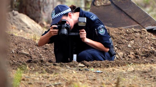 Police are investigating new theories about the mysterious disappearance of William Tyrrell as detectives again scour the property where he went missing. Picture: AAP Image