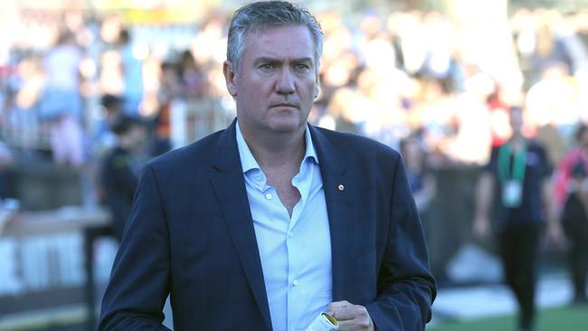 Is Eddie McGuire feeling the pressure? Picture: AAP Images