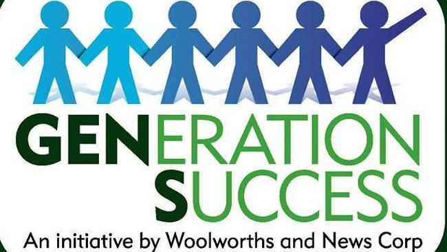 Generation Success ... News Corp Australian has teamed up with Woolworths for the jobs initiative.