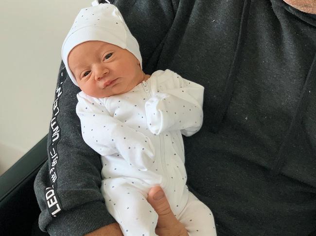 Mitch and Demi Duncan welcome baby Oliver.