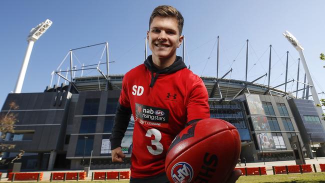 Connor Budarick has joined the Gold Coast Suns after being a member of the club’s academy. Pic: AFL Photos