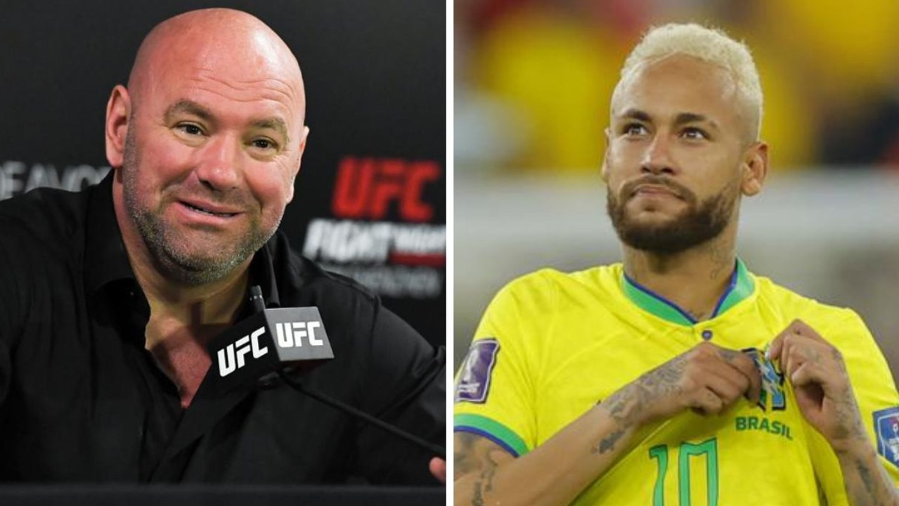 Safe to say UFC boss Dana White isn't a fan of football. Photo: Getty Images.