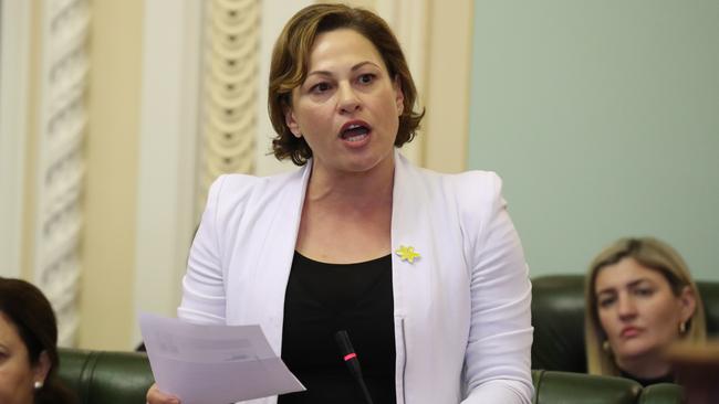 Jackie Trad at Parliament . Pic Annette Dew