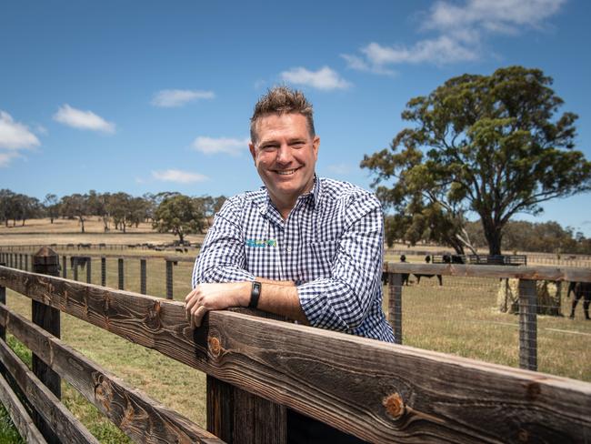 SA Weekend Feb/Mar 2020. Darren Thomas of Thomas Foods at his property in the Hay Valley near Nairne . Picture: Brad Fleet