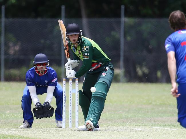 Rovers batsman Liam Devietti. Picture: Brendan Radke