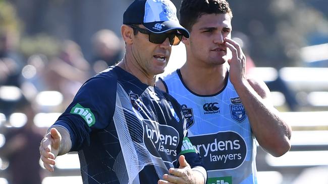 Brad Fittler understands the pressures on Cleary. (AAP Image/David Moir)