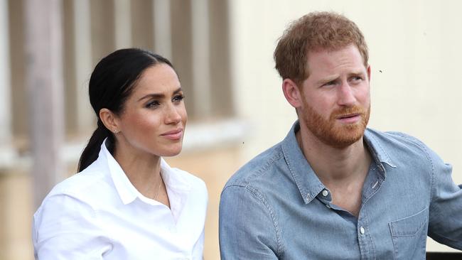 Meghan Markle and Prince Harry. Picture: Getty Images