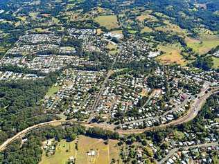 CHANGING: Residential subdivisions are transforming the town of Palmwoods. Picture: John McCutcheon