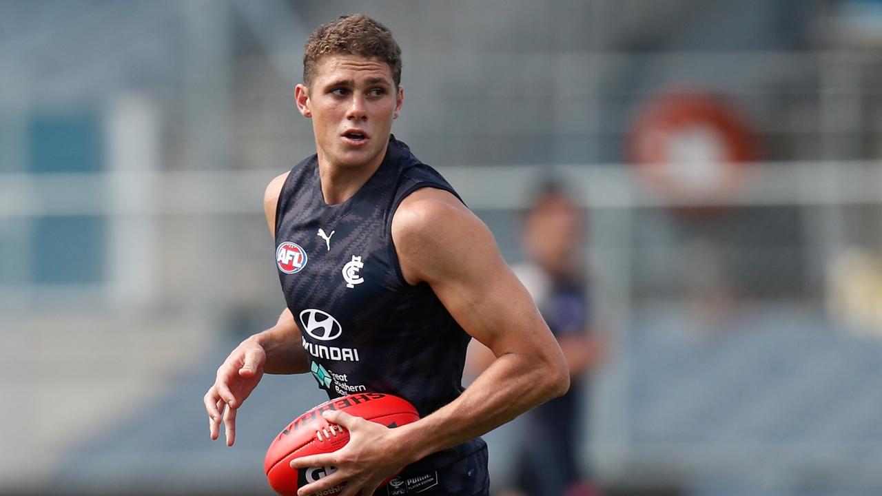 Charlie Curnow was a standout during Carton’s open session.
