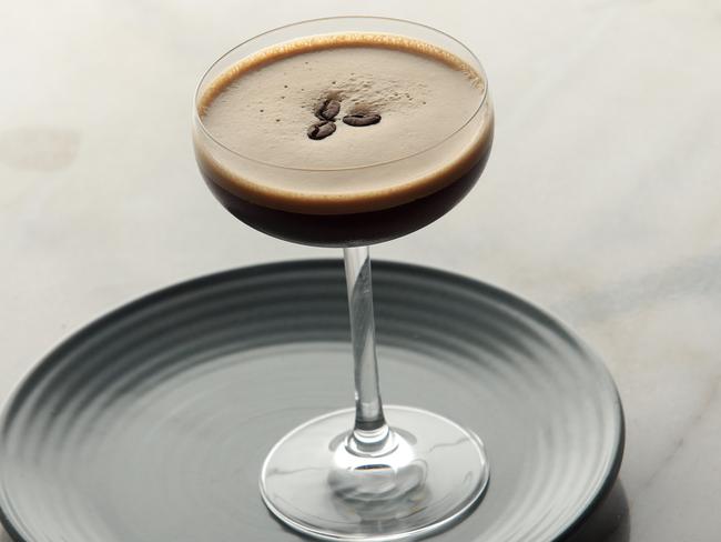 Espresso Martinis might look tempting, but they will do your future hangover no favours. Picture: John Fotiadis