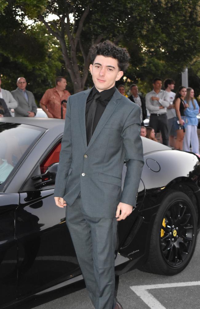 A student at Kawana Waters State College Year 12 formal 2024.