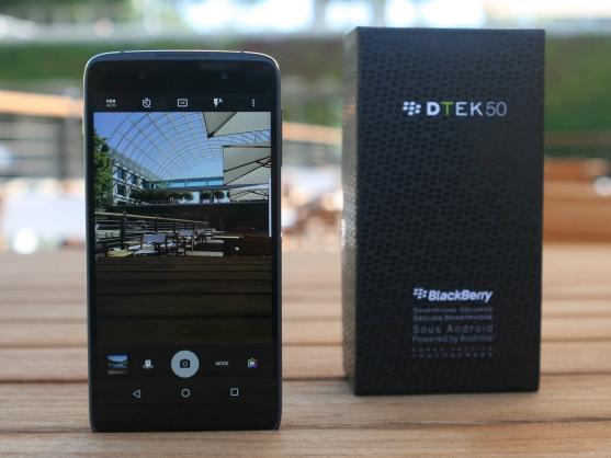 BlackBerry DTEK50 Android smartphone