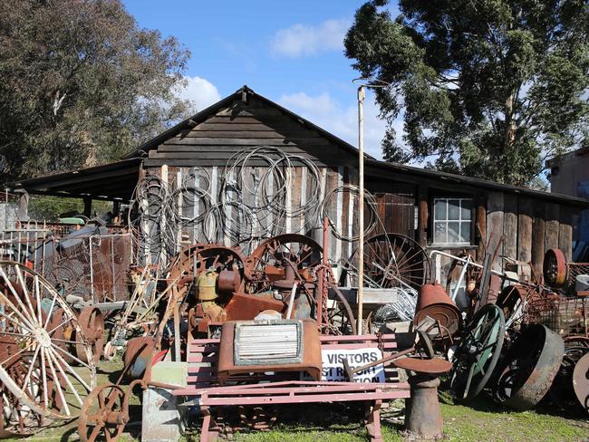 Anyone is welcome to walk through the Londonderry Junkyard to try to pick up a bargain.