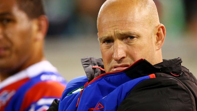 Newcastle coach Nathan Brown is in an unusual predicament.