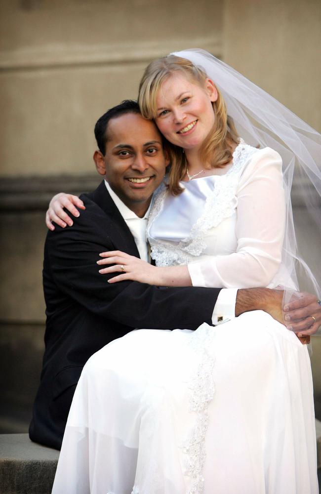 Peter Devadason and Jayne Surch married in 2008 in Brisbane.