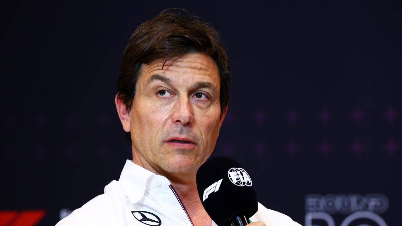 Toto Wolff has opened up on Hamilton’s departure. (Photo by Clive Rose/Getty Images)