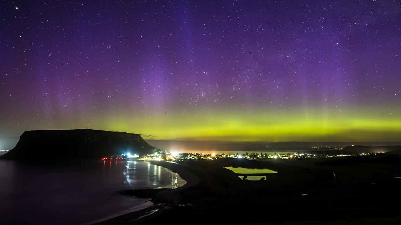 Aurora at the Nut in Stanley. Photo: Leanne Marshall.