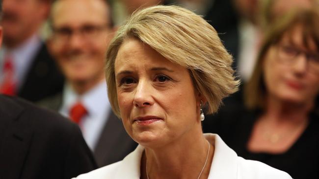 Kristina Keneally at a Labor caucus meeting, last month. Picture: Kym Smith