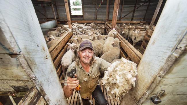 For six Generations the Punton family have farmed at Shelbourne in Central Victoria .Picture:Rob Leeson.