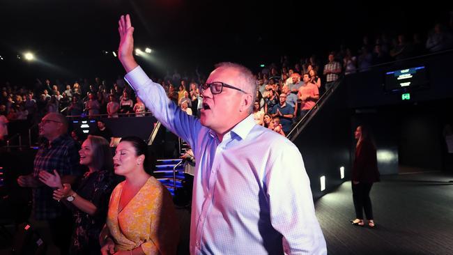 Despite the country still having its reservations about Scott Morrison, the Prime Minister hada relatively successful first week of his campaign. Picture: Gary Ramage