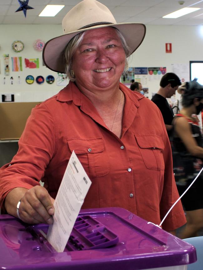 Former NT senator Sam McMahon. Picture: Jason Walls