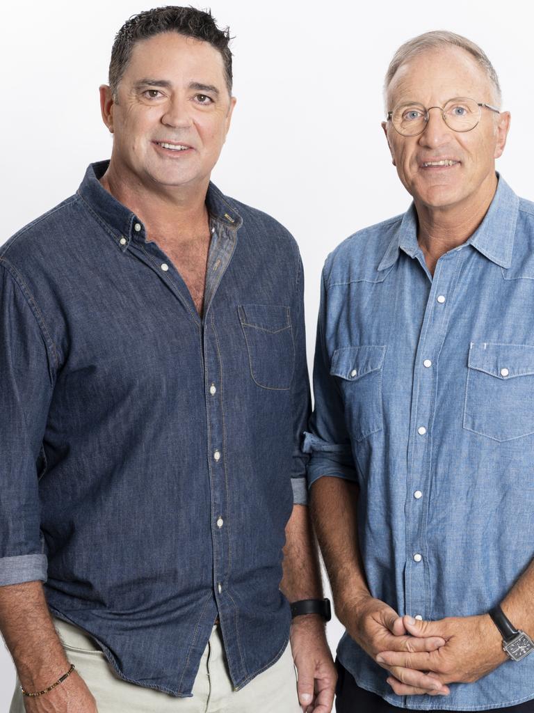 Garry Lyon and Tim Watson host SEN’s breakfast radio show.