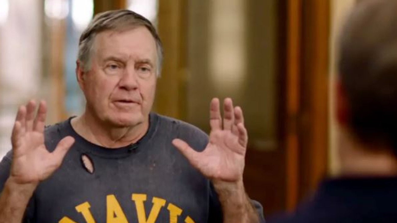 Bill Belichick discusses his new book “The Art of Winning” in an occasionally awkward interview.