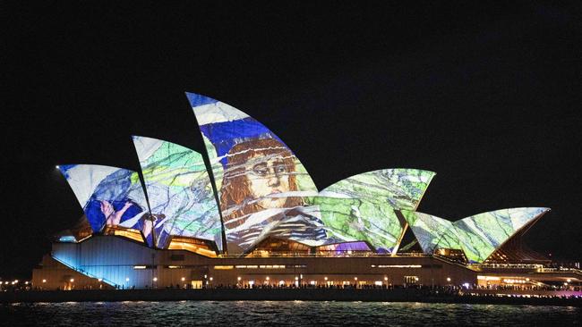 Almost $1m was spent spruiking Vivid Sydney.