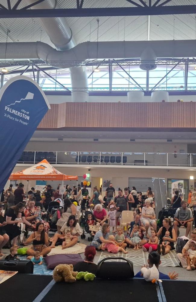 A packed out Palmerston Recreation Centre for Children's Week 2024. Picture: Just Peachy Productions