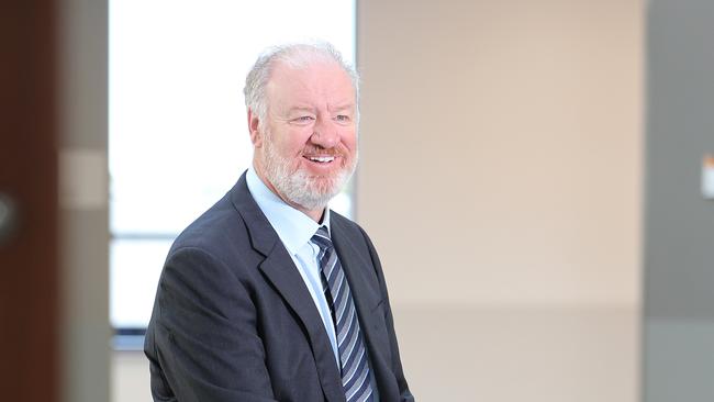 Gold Coast University Hospital Chief Executive, Ron Calvert, at work. Picture Glenn Hampson