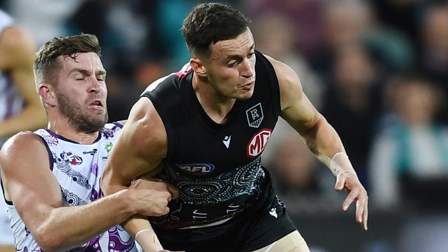 Port goal machine Orazio Fantasia faces a stint on the sidelines after surgery. Picture: Getty Images