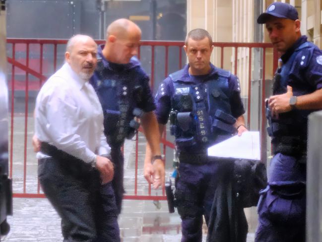 MELBOURNE AUSTRALIA - NewsWire Photos NOVEMBER 25, 2024: Tony Mokbel is seen arriving to the Supreme court in MelbournePicture: NewsWire / Luis Enrique Ascui