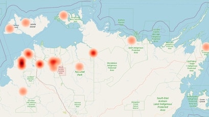 Million dollar fish hotspot map.