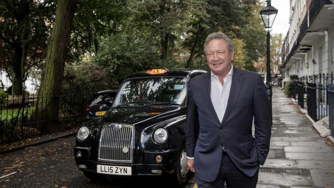 Andrew Forrest in London.