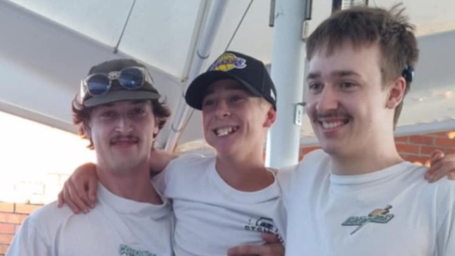 Trae Gersbach, Olyver Wilks and Jesse Gersbach.