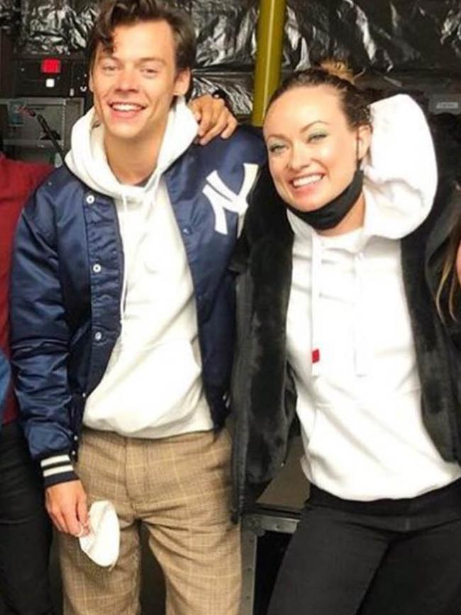 Olivia Wilde and Harry Styles. Picture: alicomedy/Instagram