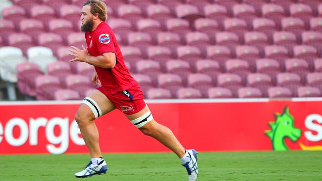 Curtis Browning will start for the Reds against the Crusaders.