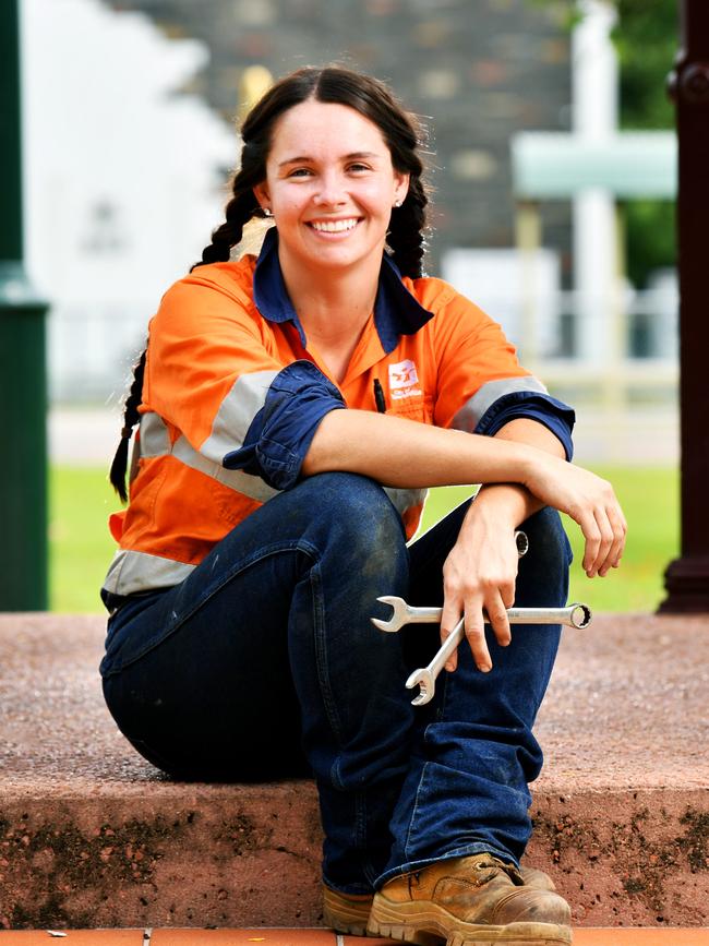 2020 TAFE Trade Excellence Award as the Automotive and Engineering Apprentice of the year; Abi Winter 23. Picture: Alix Sweeney