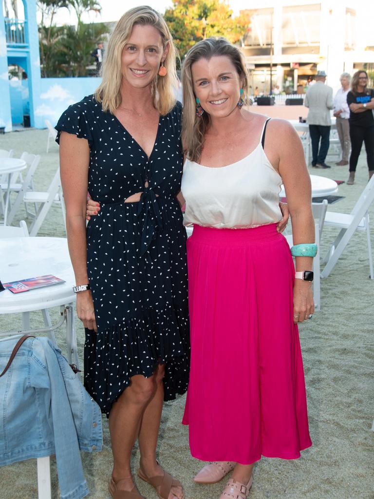 Heidi Atkins and Jane McGough at the launch of Bleach* Chez Nous. Picture: Andrew Meadowcroft.