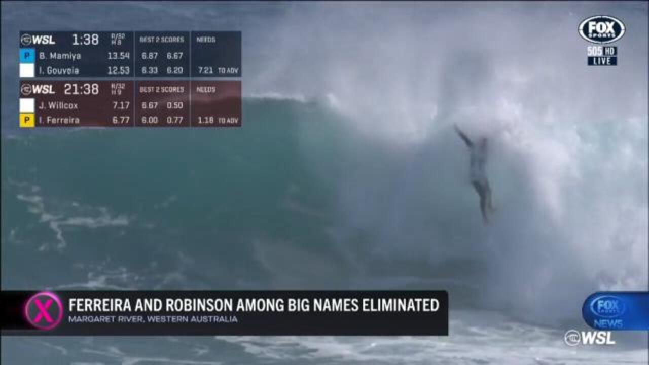Carnage as 10ft waves wreak havoc in WA