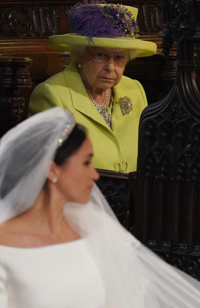 meghan markle wedding train