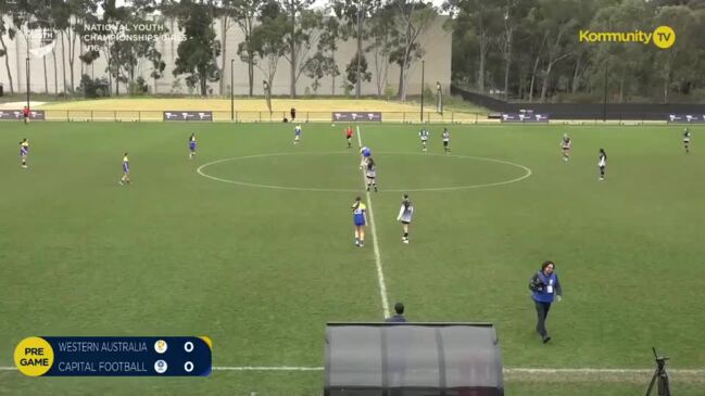 Replay: Western Australia v Capital Football (16A) -Football Australia Girls National Youth Championships Day 3