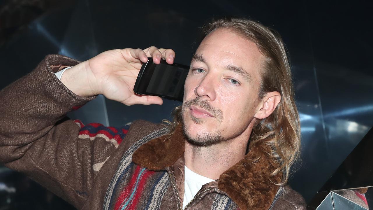 Musician Diplo helped launch the Razr at an event in LA last month. Picture: Rich Polk/Getty Images for Motorola