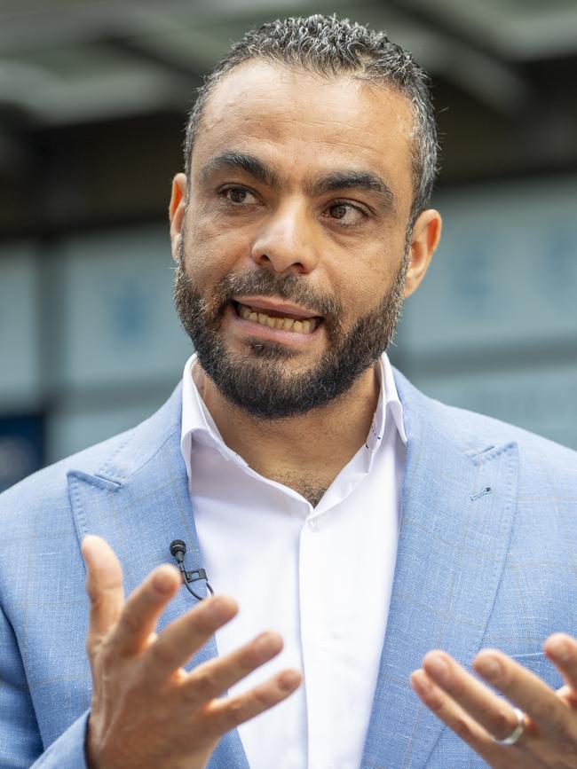 Independent Blaxland candidate Ahmed Ouf. Picture: Jeremy Piper