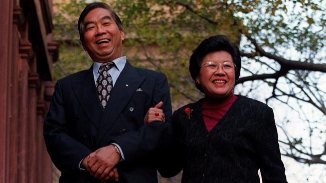 Businessman Robert Ho and his wife, former NSW politician Helen Sham-Ho.