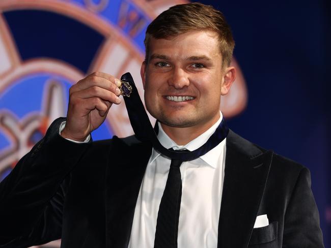 Brownlow winner breaks with tradition