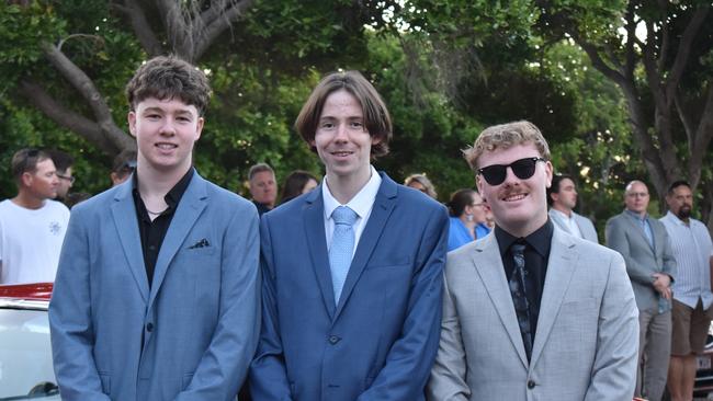 Students at Kawana Waters State College Year 12 formal 2024.