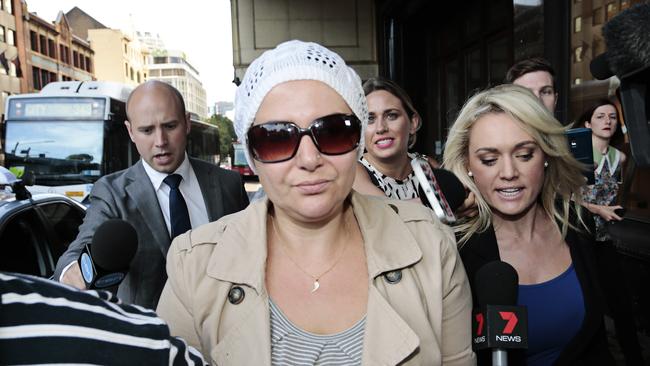 Amirah Droudis, partner of Sydney siege gunman Man Haron Monis / Picture: Adam Yip