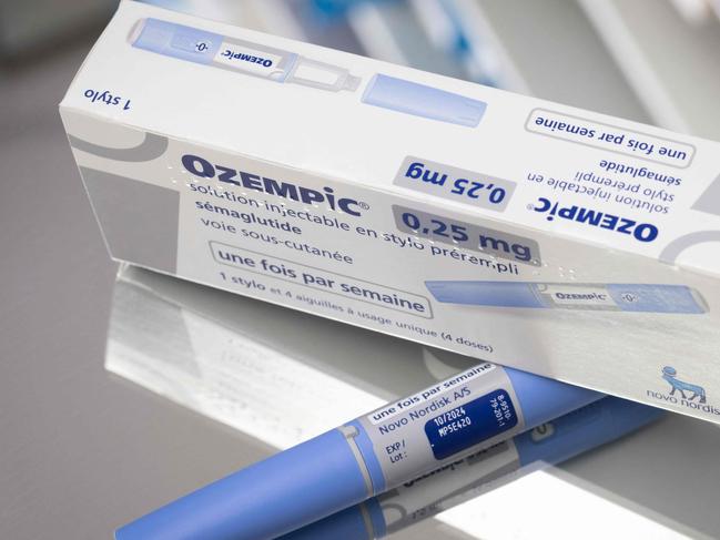 (FILES) This photograph taken on February 23, 2023, in Paris, shows the anti-diabetic medication "Ozempic" (semaglutide) made by Danish pharmaceutical company "Novo Nordisk". Surging demand for diabetes and weight loss drugs Ozempic and Wegovy has propelled Danish pharma group Novo Nordisk to the top spot as Europe's most valuable company, giving Denmark's economy a major makeover. (Photo by JOEL SAGET / AFP)